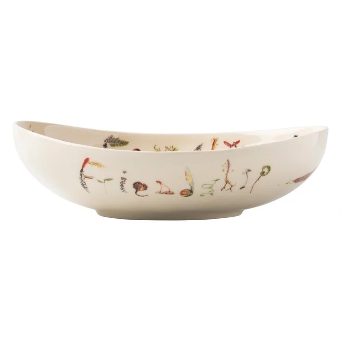 Juliska Forest Walk Friend And Family 9″ Oval Bowl
