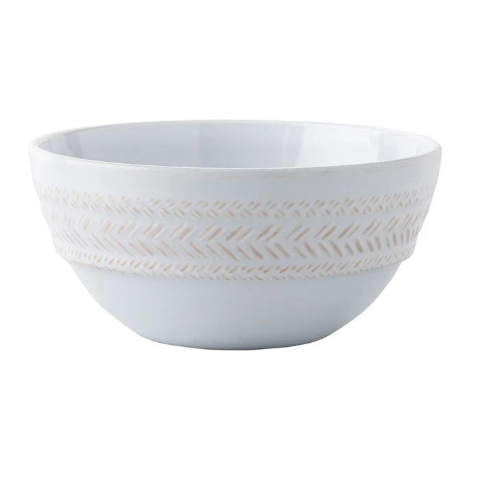 Juliska Le Panier White Melamine Small Cereal Bowl