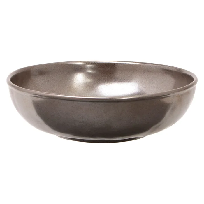 Juliska Pewter Stoneware Pasta/Coupe Bowl