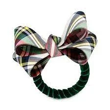 Juliska Tuxedo Stewart Tartan Napkin Ring