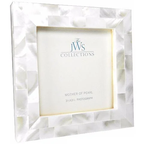 JWS Collections Mother Of Pearl White 3.5*3.5 Frame