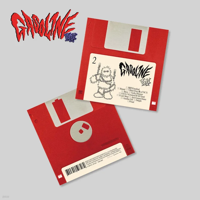 KEY – The 2nd Album Gasoline (Floppy Ver.)