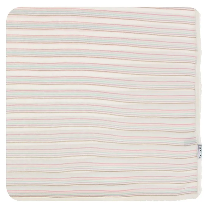 Knit Toddler Blanket – Cupcake Stripe