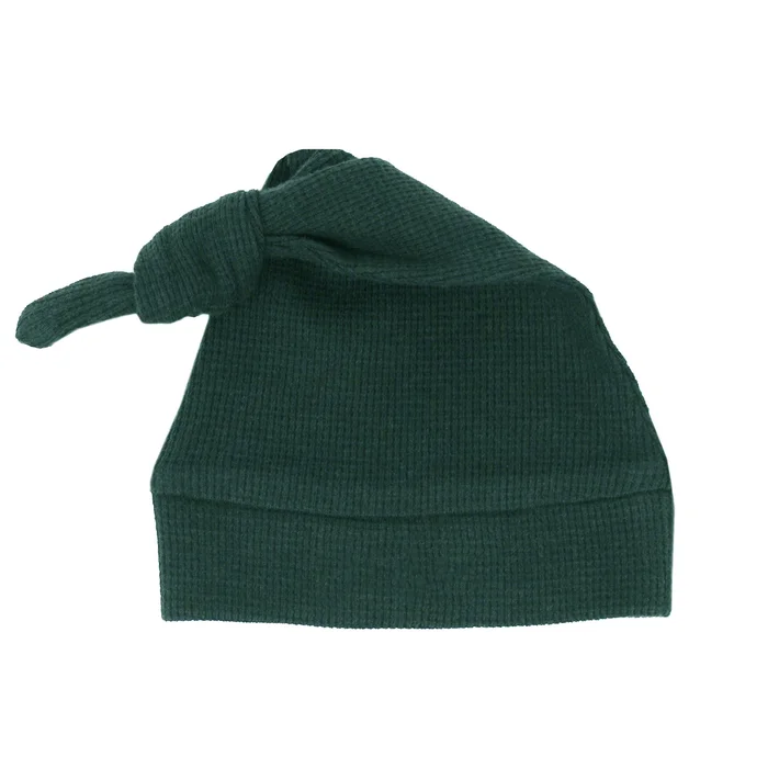 Knotted Cap – Organic Thermal (Pine)