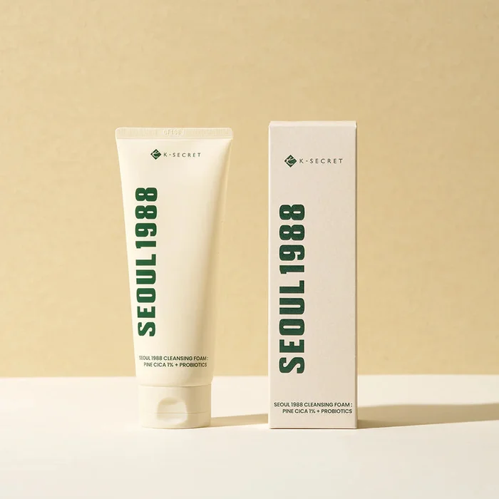 KSECRET SEOUL 1988 CLEANSING FOAM : PINE CICA 1% + PROBIOTICS