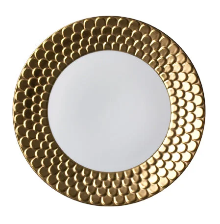 L’Objet Aegean Gold Dinner Plate