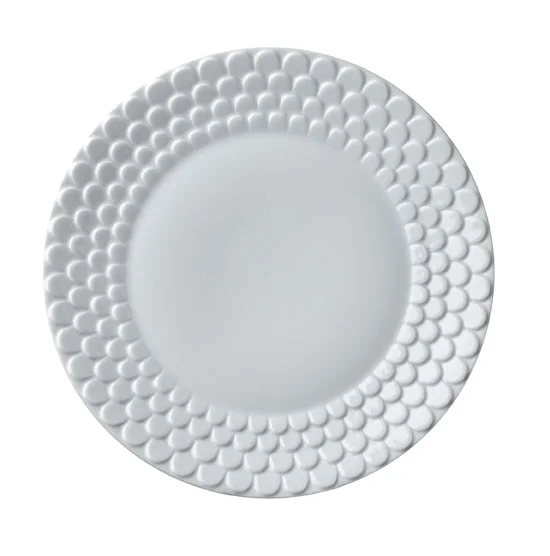 L’Objet Aegean White Dessert Plate