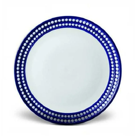 L’Objet Perlee Bleu Dinner Plate