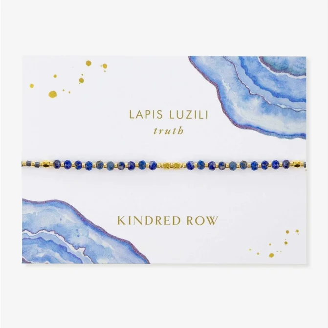 Lapis Lazuli Healing Gemstone Stacking Bracelet