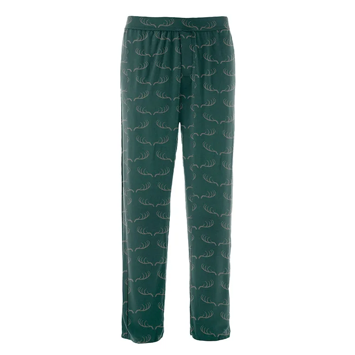 Last One – Size 3XL: Men’s Pajama Pants – Pine Deer Rack