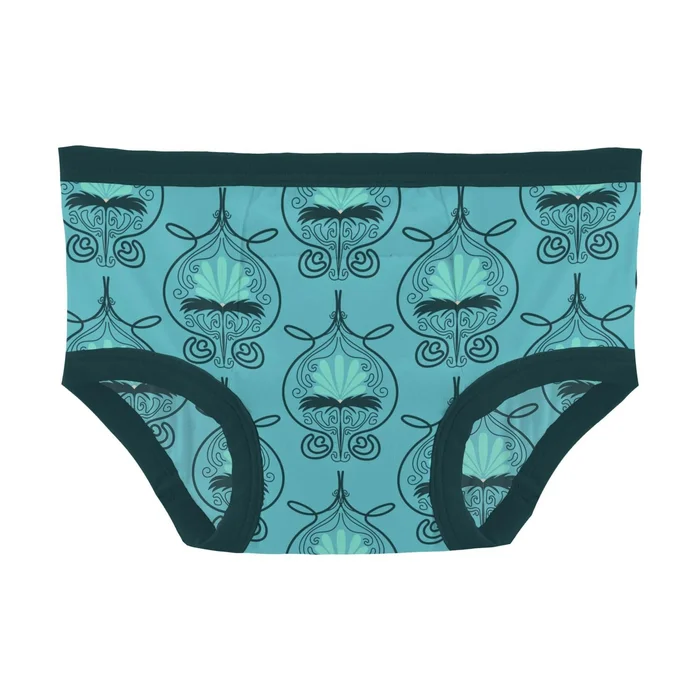 Last One – Size 4T/5Y: Training Pants – Art Nouveau Floral