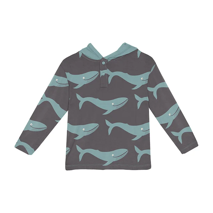 Last One – Size 4T: Hoodie Tee (Long Sleeve) – Rain Whale