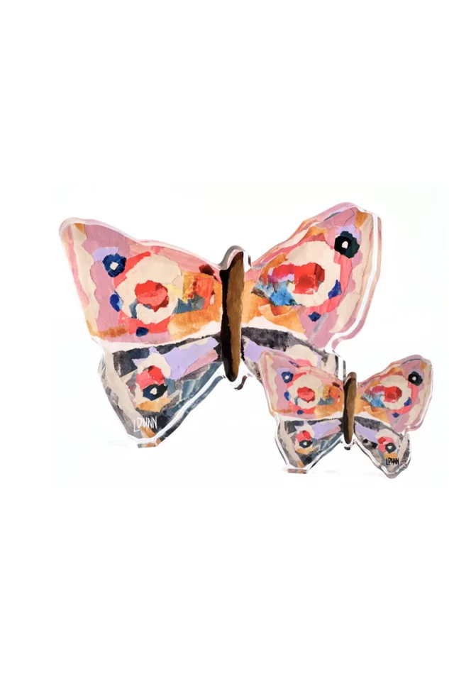 LAVENDER HAZE ACRYLIC BUTTERFLY-BITTY