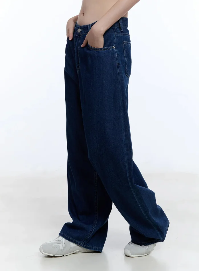 LEWKIN Seulgi Relaxed-Fit Baggy Jeans