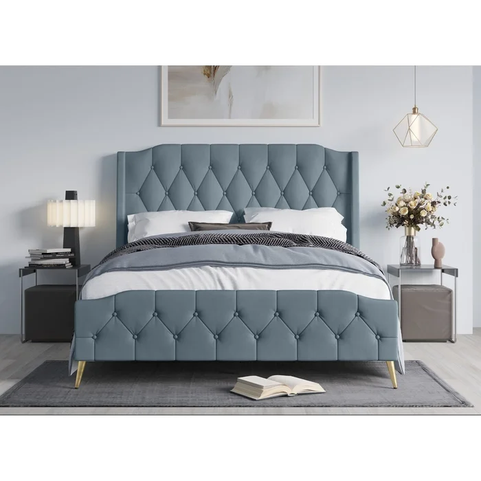 Liberty Upholstered Panel Bed