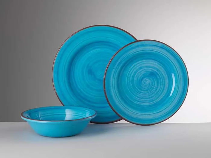 Mario Luca Giusti St. Tropez Melamine Turquoise Salad Plate