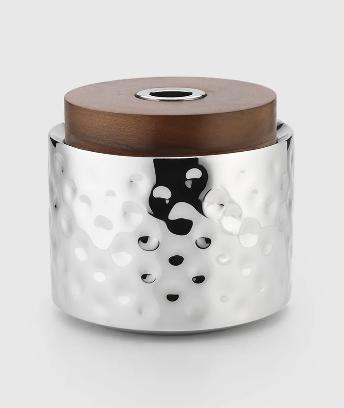 Mary Jurek Sierra Ice Bucket W/Acacia Wood Lid