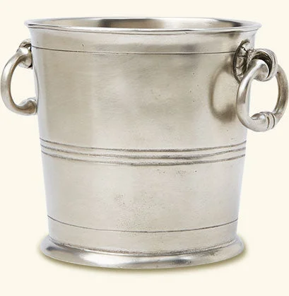 Match Pewter Ice Bucket With Rings