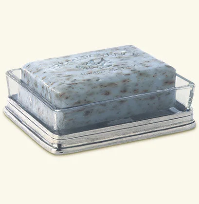 Match Pewter Soap/Butter Dish