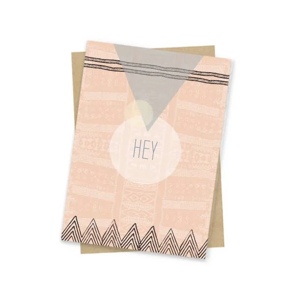 Mini Card – Tribal Hey