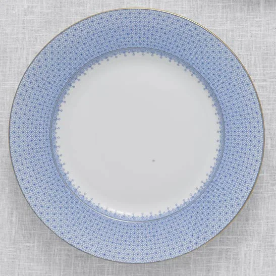 Mottahedeh Cornflower Lace Dinner Plate