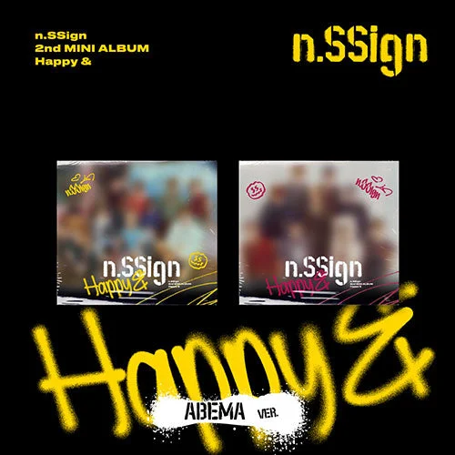 N.Ssign 2nd Mini Album – Happy & (Abema Ver.)