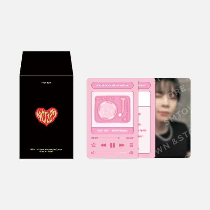 NCT 127 – 9th Debut Anniversary Official MD Lucky Card Set