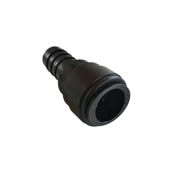 NeoFit – Acetal Black Barb Connector 22mm Tube x 3/4″ barb