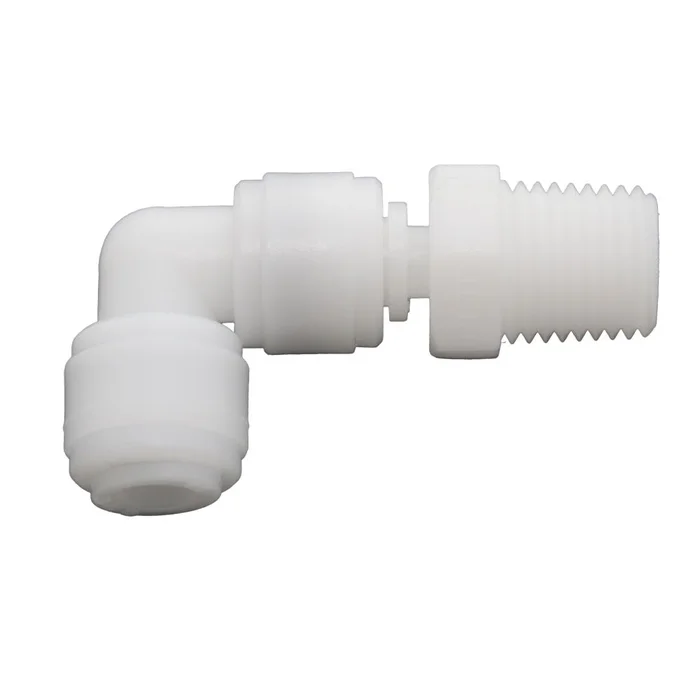 NeoFit – Acetal Natural White Swivel Elbow 4mm (5/32″) x 1/4″ BSPT