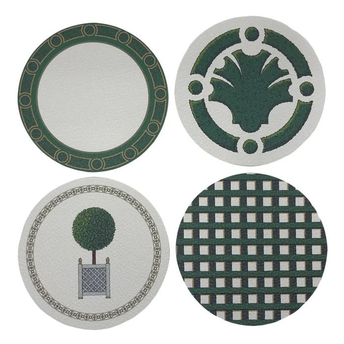Nicolette Mayer Timothy Corrigan Jardin Coaster, Set Of 4