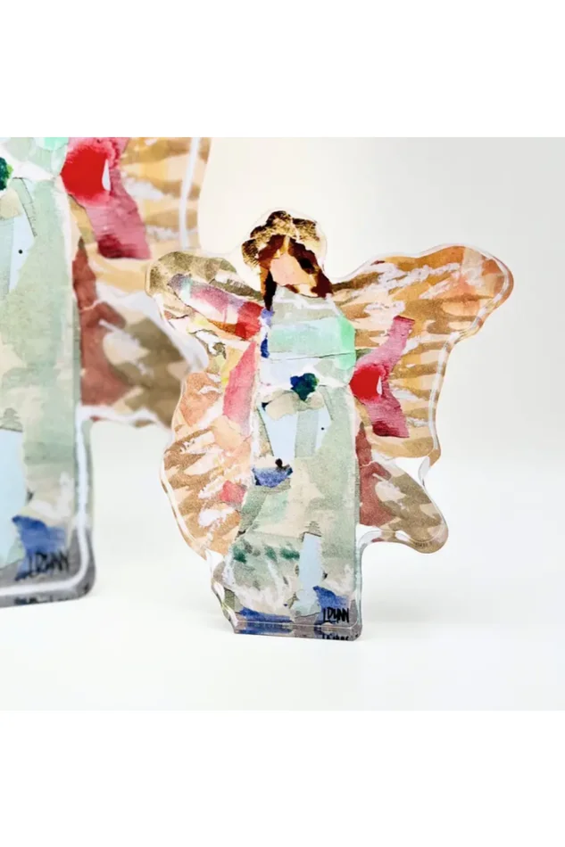 Nonnie Acrylic Angel Bitty, Glory Collection