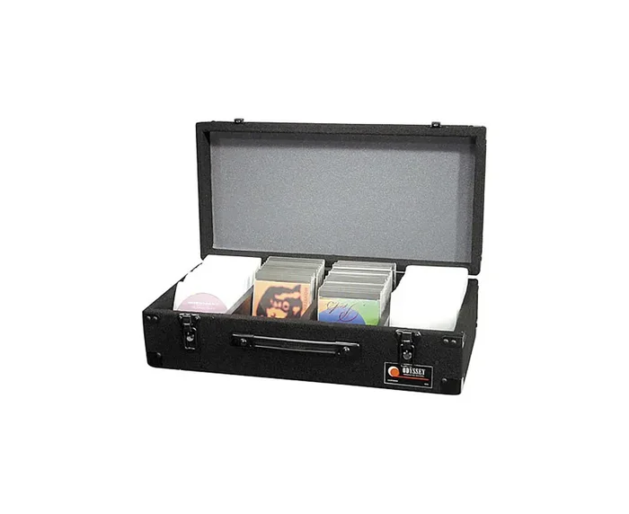 Odyssey CCD300E Carpet CD Case Holds 100 Jewel Cases or 300 View Packs