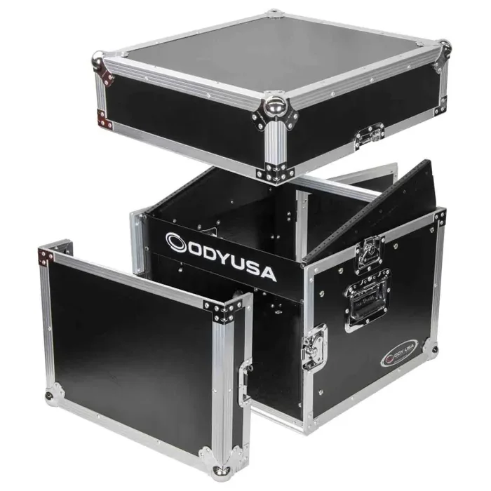 Odyssey FZ1006, 10U Top Slanted 6U Vertical Pro Combo Rack Case