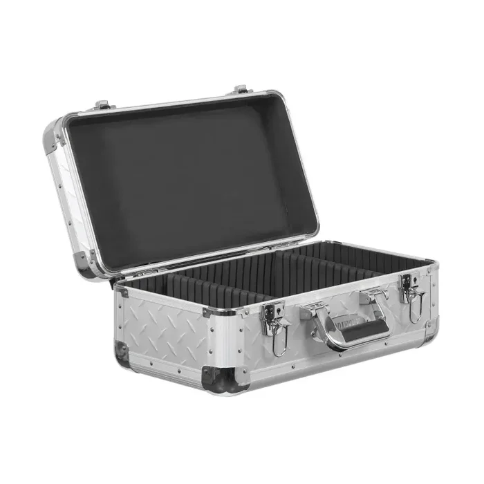 Odyssey KCD200DIA, Krom Series DJ Case Cd 5-Inches Media Disc – Silver Diamond