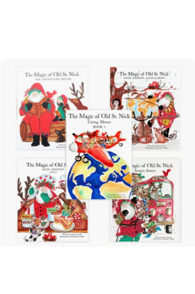 OLD ST. NICK CHILDRENS BOOK COLLECTOR SET