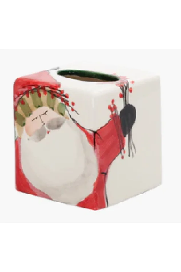 OLD ST. NICK TISSUE BOX