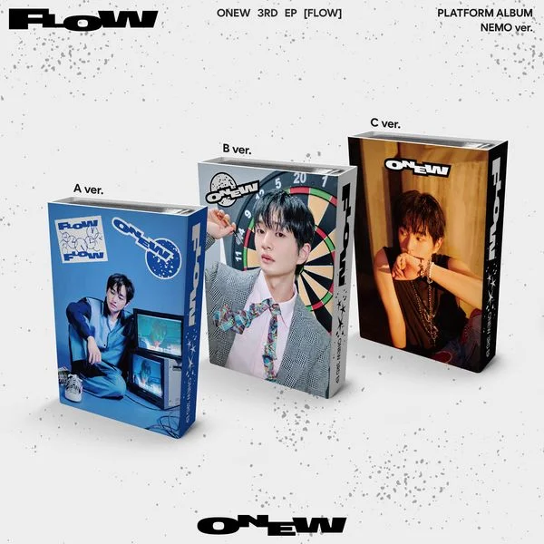 ONEW – 3rd EP Album FLOW (NEMO Ver.) (Random Ver.)