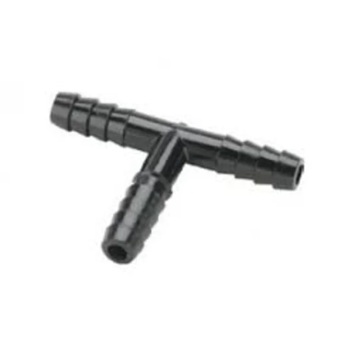 P4TUB4 Tee Union Barb 1/4 ID x 1/4 ID x 1/4 ID