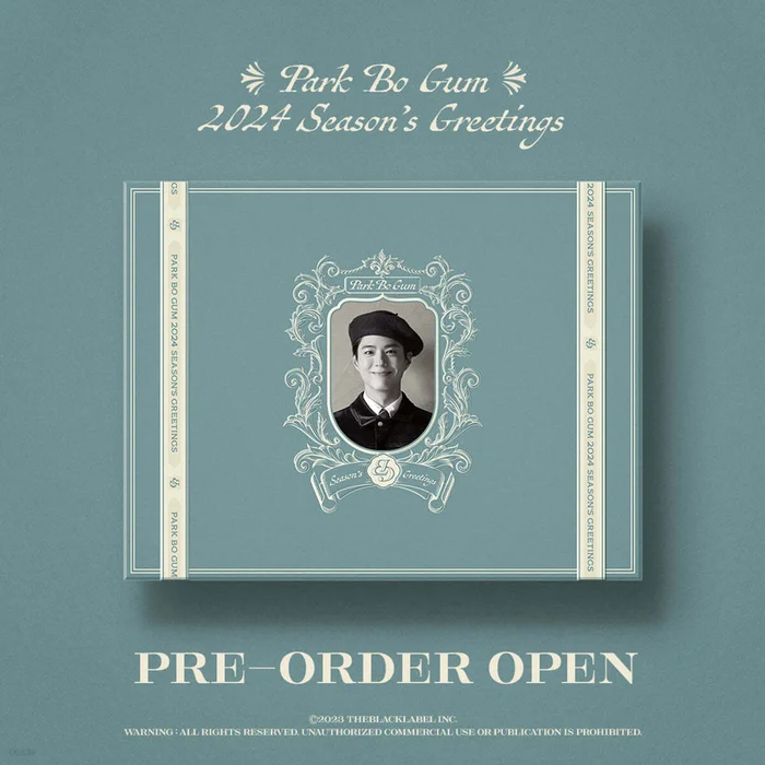 PARK BO GUM – 2024 SEASON’S GREETINGS