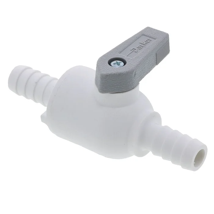 Parker Liquifit Par-Barb Valve Union Connector – 3/8 ID Barb x 3/8 ID Barb