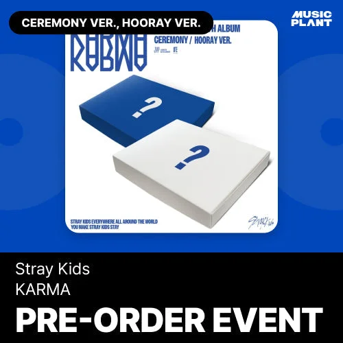[PRE-ORDER] [POB Selectable] Stray Kids – The 4th Album KARMA