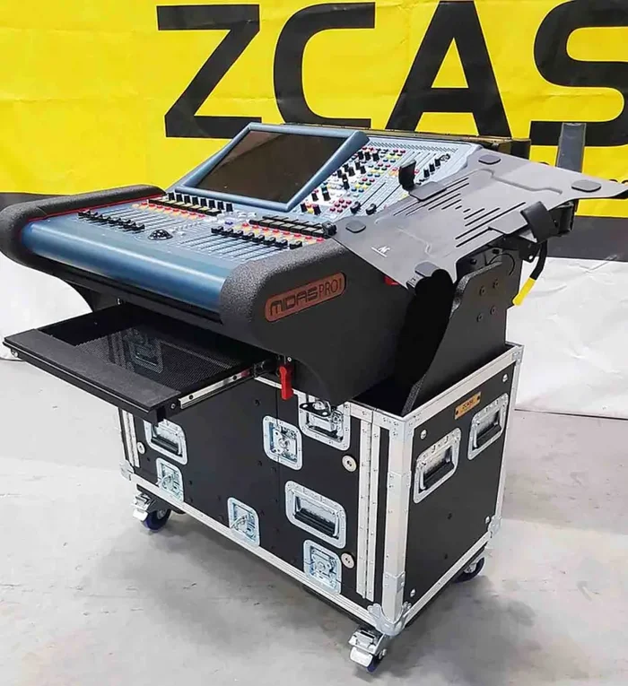 ProX XZF-MID-PRO1 Flip-Ready Easy Retracting DJ Case for Midas PRO1 Console