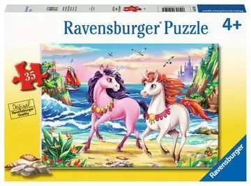 Puzzle – Beach Unicorns (35pc)