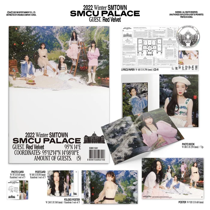 RED VELVET – 2022 WINTER SMTOWN : 2022 WINTER SMTOWN : SMCU PALACE (GUEST. RED VELVET)