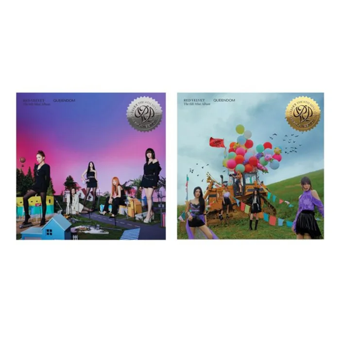 RED VELVET – QUEENDOM (6TH MINI ALBUM) (QUEENS VER.) (2 VERSIONS)