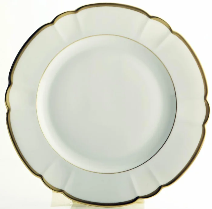 Robert Haviland Colette Gold Dinner Plate