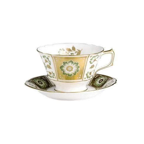 Royal Crown Derby Derby Panel Green Tea Cup