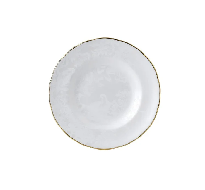 Royal Crown Derby Pearl Aves Bread & Butter Plate