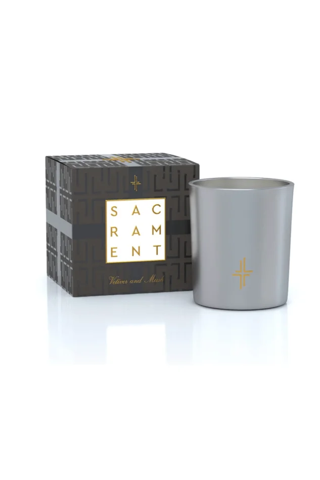 SAINT X ALI LANDRY VETIVER & MUSK CANDLE