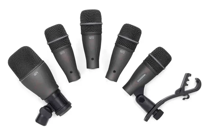 Samson DK705, 5-Piece Drum Mic Kit Fashion